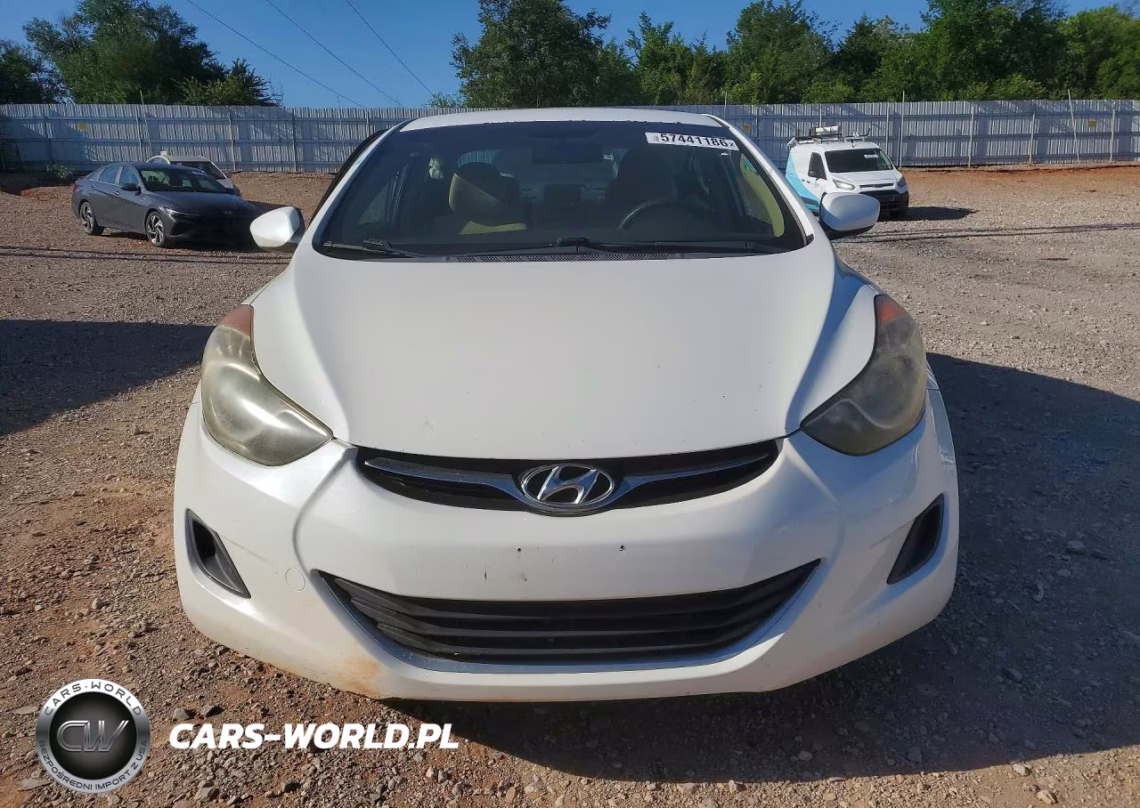 2012 Hyundai Elantra Gls VIN:5NPDH4AE4CH067896 - 5