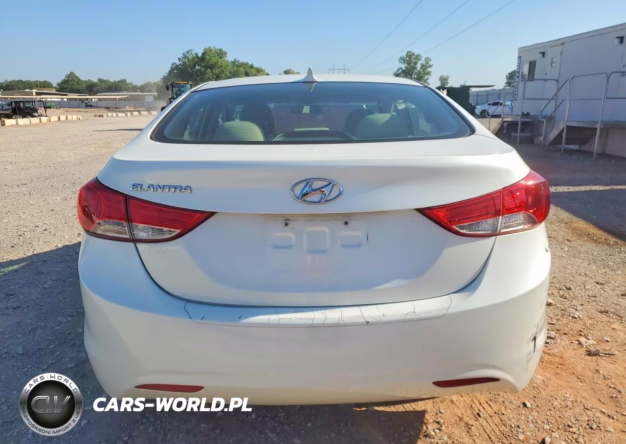 2012 Hyundai Elantra Gls VIN:5NPDH4AE4CH067896 - 6