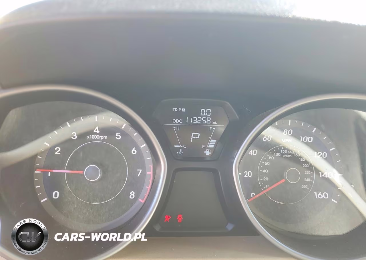 2012 Hyundai Elantra Gls VIN:5NPDH4AE4CH067896 - 9