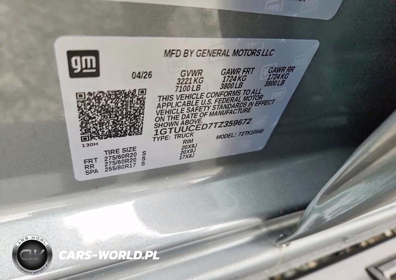2026 GMC Sierra K1500 Elevation VIN:1GTUUCED7TZ359672 - 13