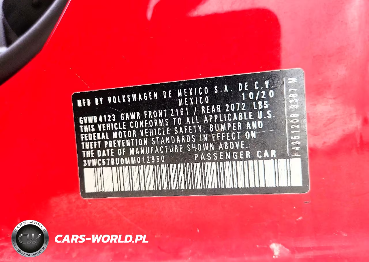 2021 Volkswagen Jetta S VIN:3VWC57BU0MM012950 - 13