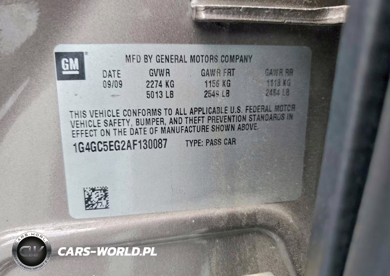 2010 Buick Lacrosse Cxl VIN:1G4GC5EG2AF130087 - 13
