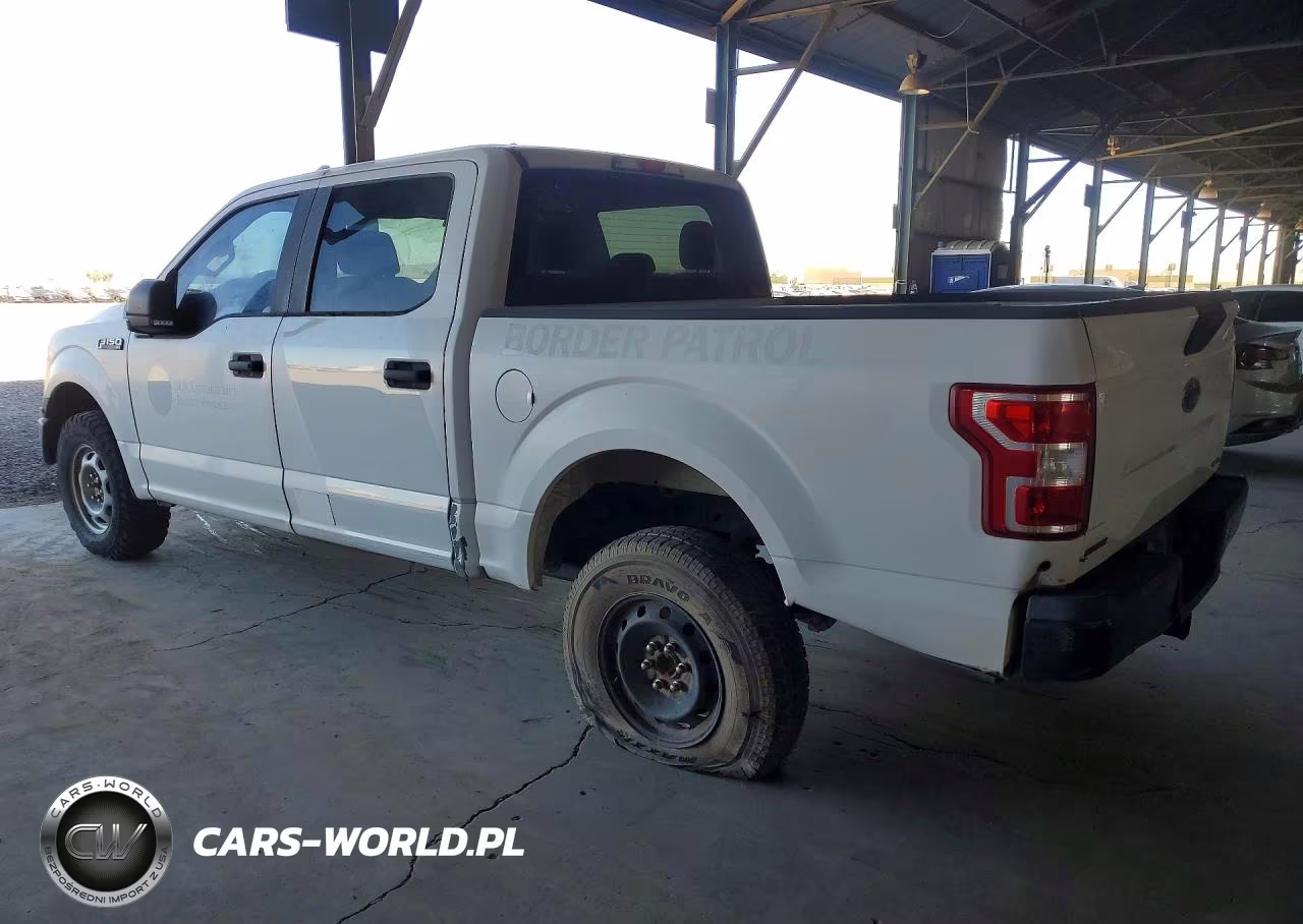 2019 Ford F150 Police Responder 4Wd Xl 3.5L V6 VIN:1FTEW1P47KKE85599 - 2