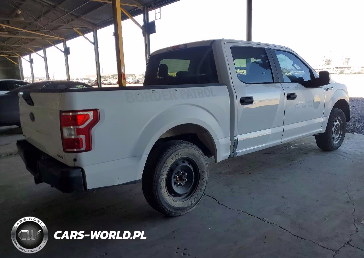 2019 Ford F150 Police Responder 4Wd Xl 3.5L V6 VIN:1FTEW1P47KKE85599 - 3
