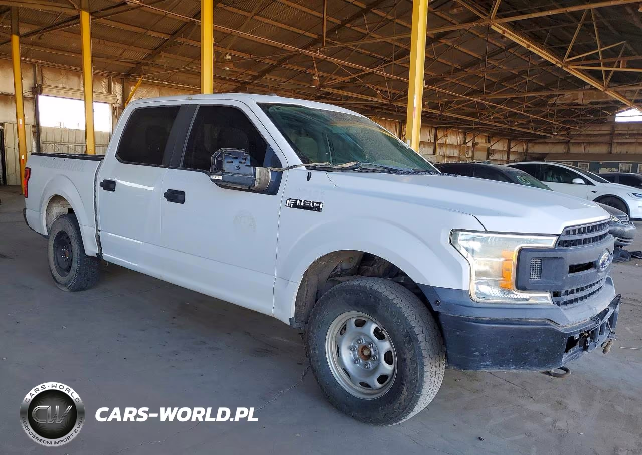2019 Ford F150 Police Responder 4Wd Xl 3.5L V6 VIN:1FTEW1P47KKE85599 - 4