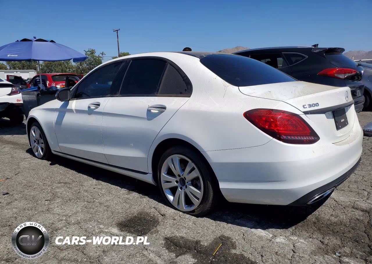 2021 Mercedes-Benz C 300 VIN:W1KWF8DBXMR631655 - 2