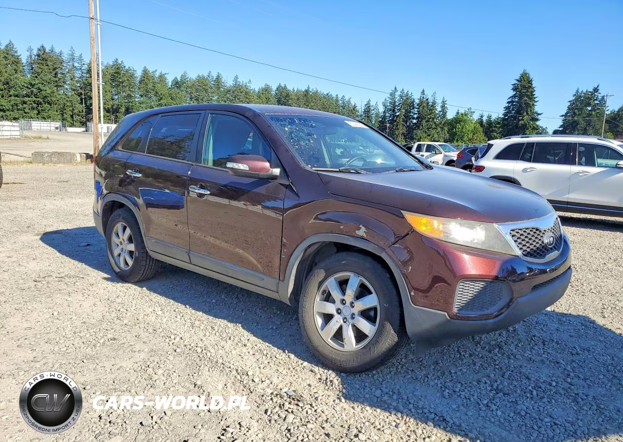 2011 Kia Sorento Lx VIN:5XYKT3A14BG153406 - 4