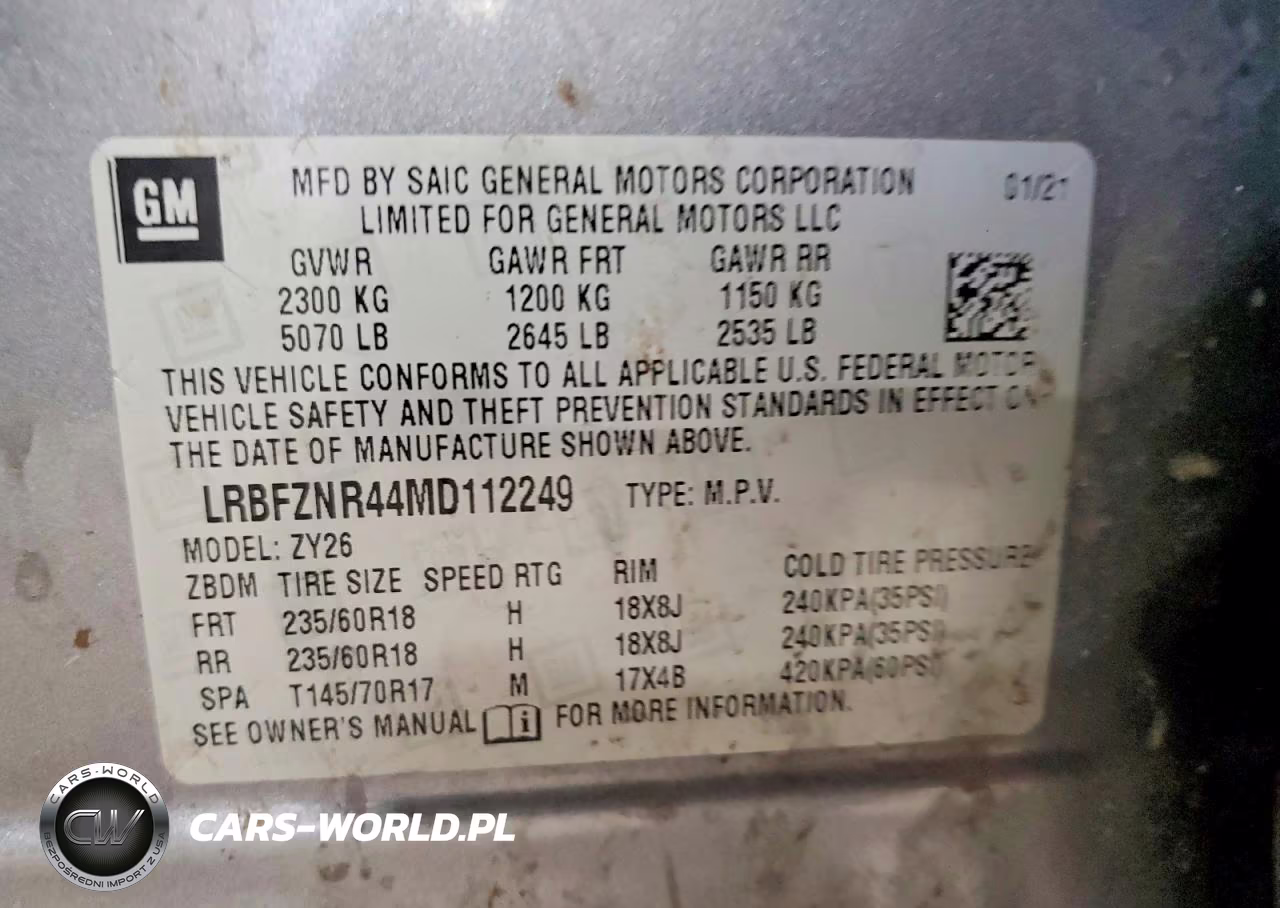 2021 Buick Envision Essence VIN:LRBFZNR44MD112249 - 13