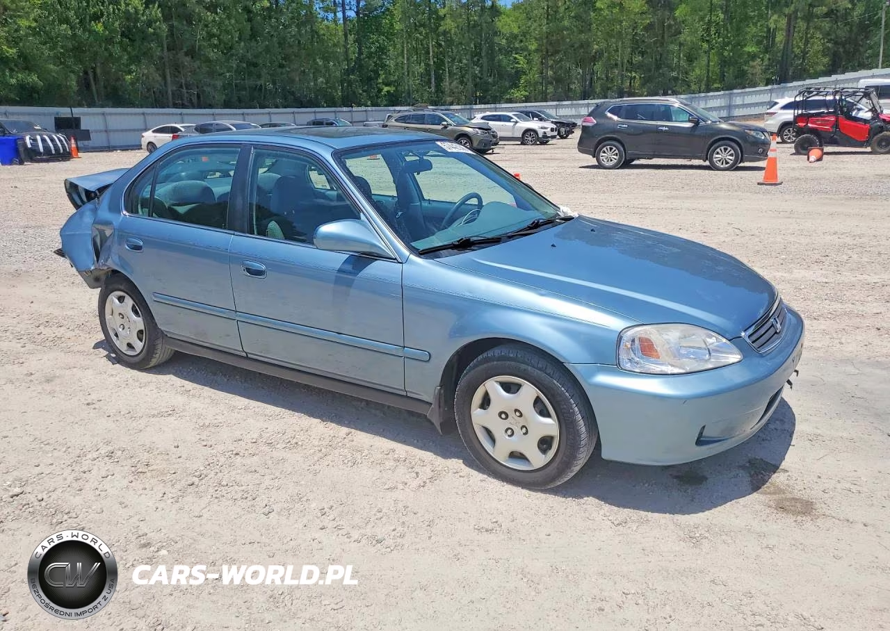 2000 Honda Civic Ex VIN:1HGEJ8642YL040507 - 4