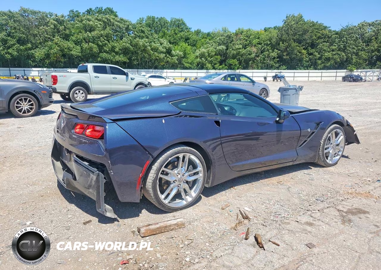 2015 Chevrolet Corvette Grand Sport 3Lt VIN:1G1YA2D78F5119597 - 3