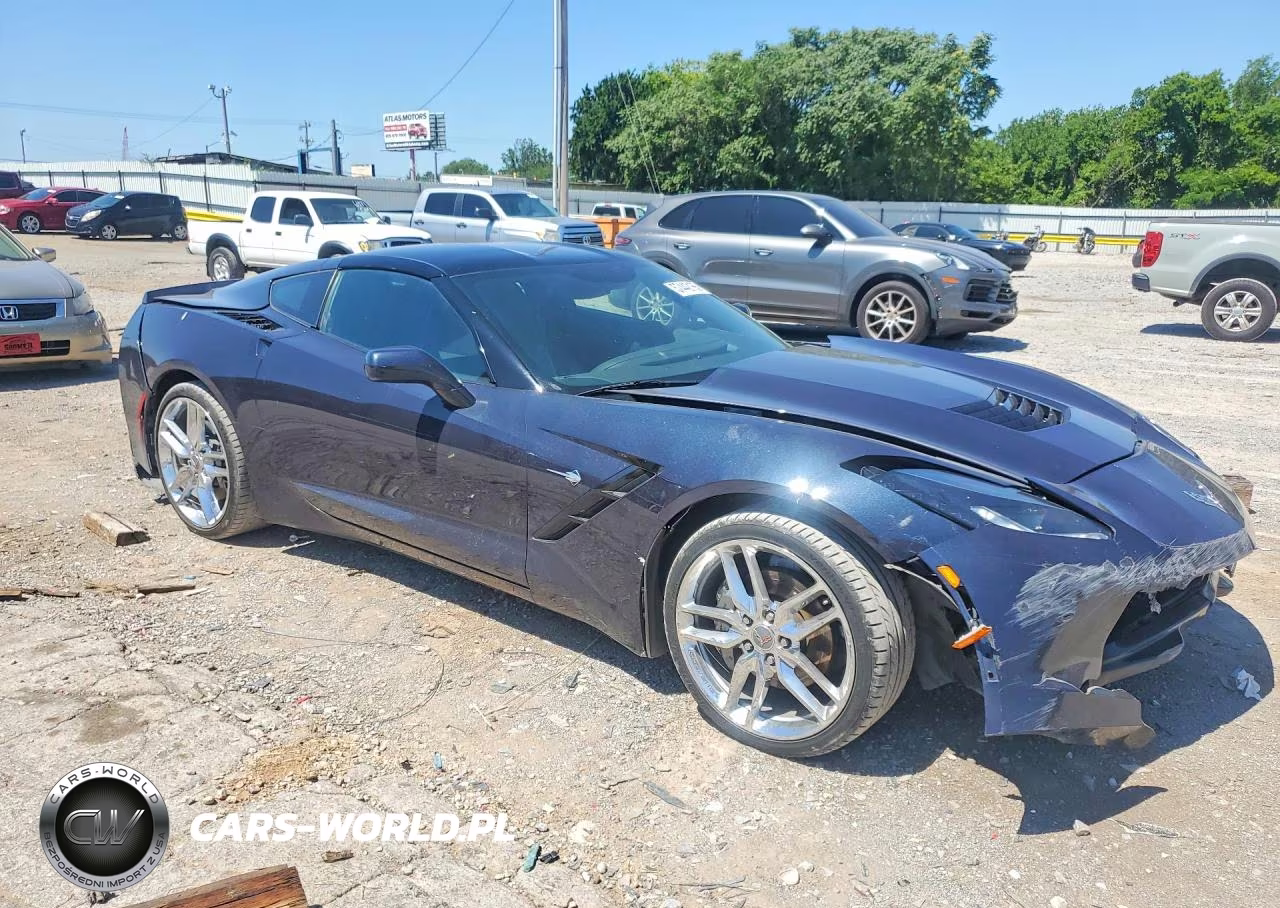 2015 Chevrolet Corvette Grand Sport 3Lt VIN:1G1YA2D78F5119597 - 4