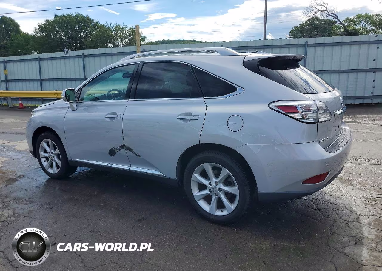 2010 Lexus Rx 350 VIN:2T2ZK1BA8AC014180 - 2