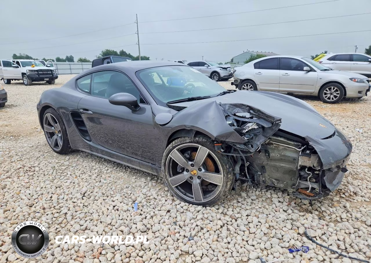 2018 Porsche Cayman VIN:WP0AA2A85JK260370 - 4