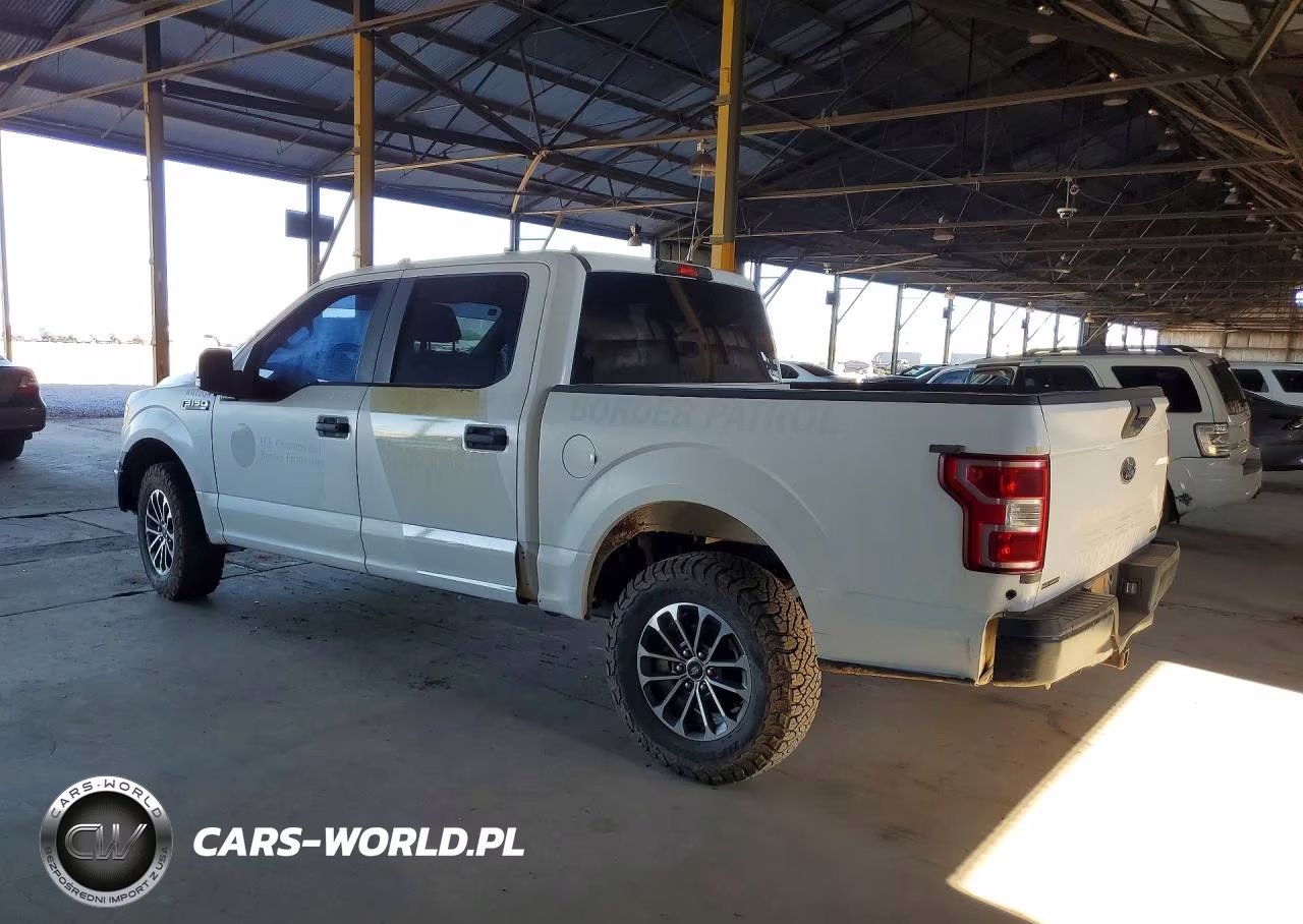 2019 Ford F150 Police Responder Xl 4Wd 3.5L V6 VIN:1FTEW1P47KKE85652 - 2