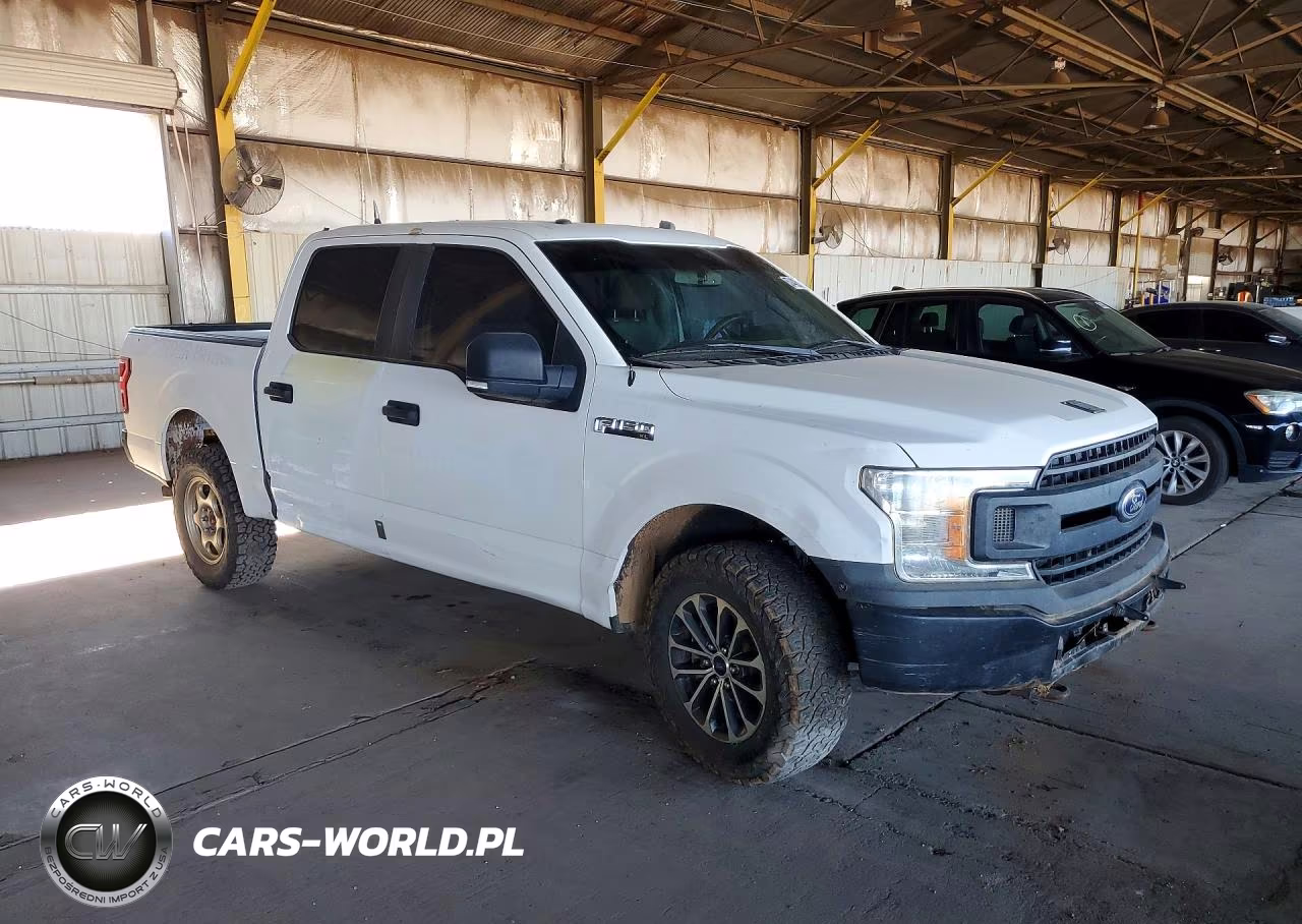 2019 Ford F150 Police Responder Xl 4Wd 3.5L V6 VIN:1FTEW1P47KKE85652 - 4