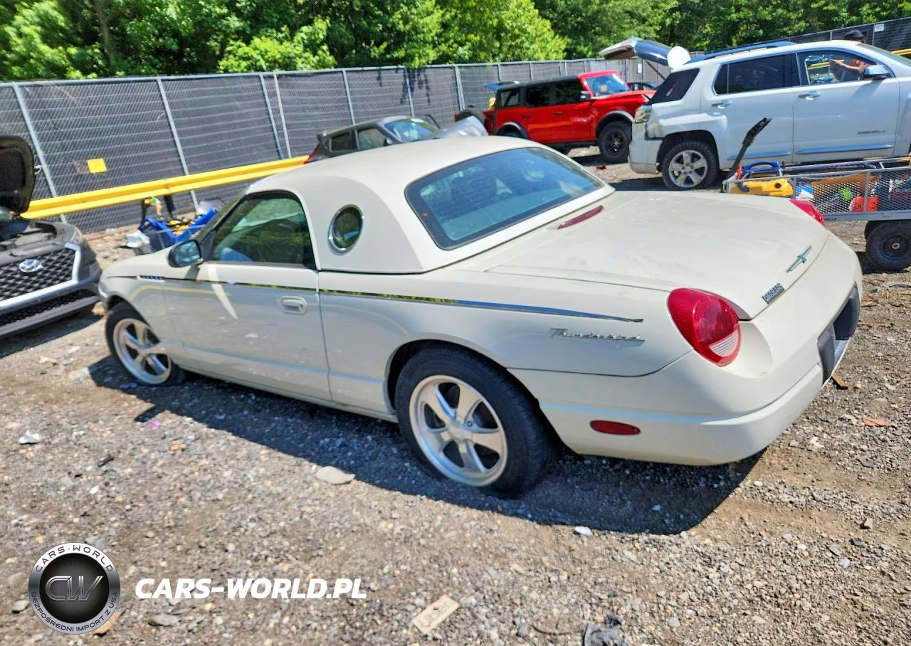 2002 Ford Thunderbird VIN:1FAHP60A52Y129887 - 2