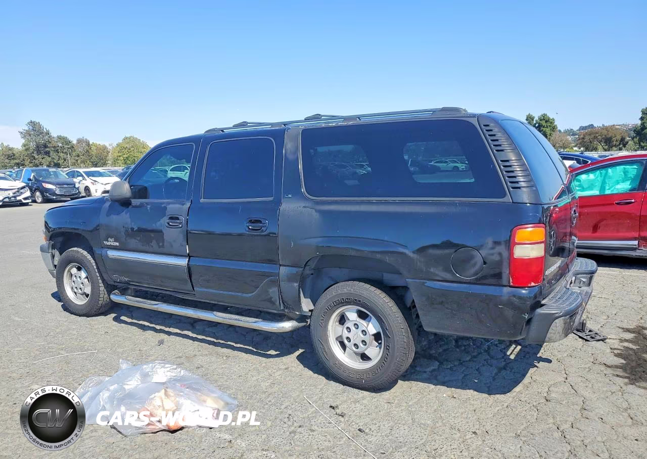 2001 Chevrolet Suburban C1500 VIN:3GNEC16T01G168732 - 2