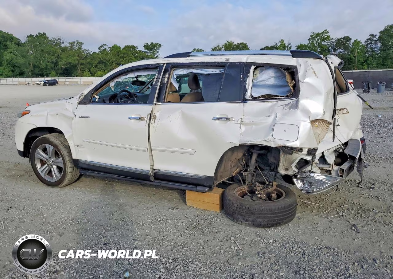 2012 Toyota Highlander Limited VIN:5TDYK3EH4CS084113 - 2