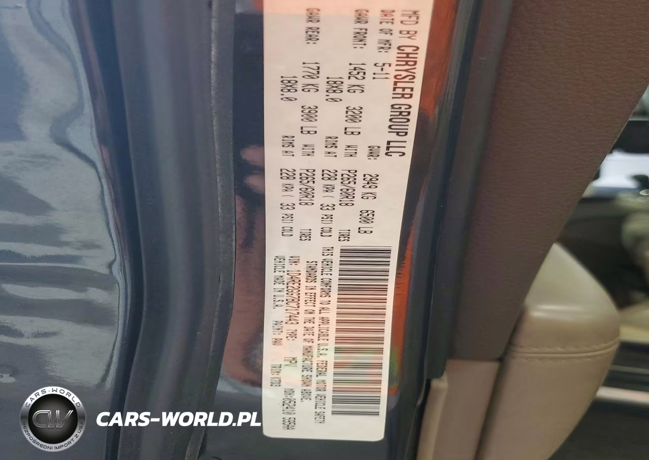 2011 Dodge Durango Express VIN:1D4RE2GG7BC717443 - 12