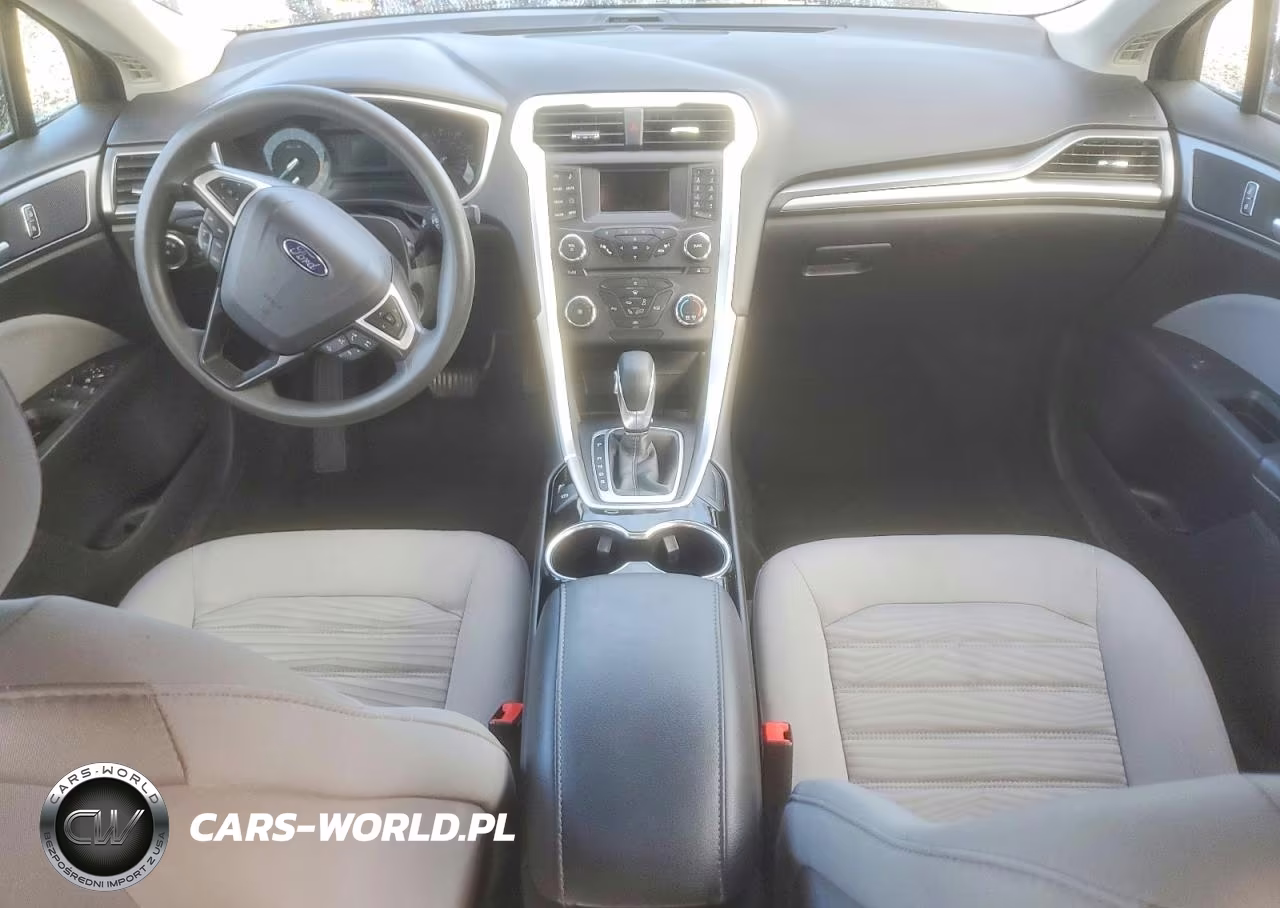2016 Ford Fusion S VIN:3FA6P0G76GR323753 - 8