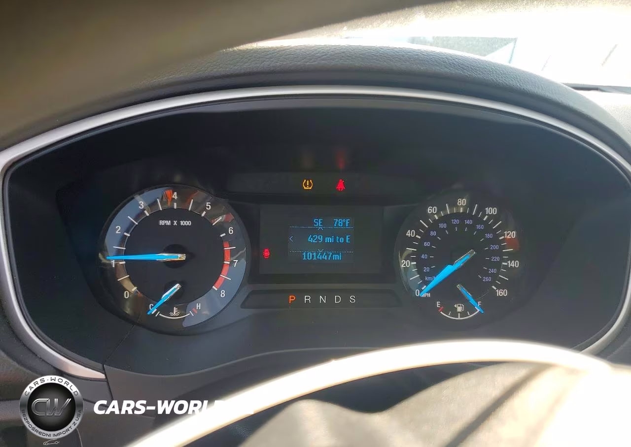 2016 Ford Fusion S VIN:3FA6P0G76GR323753 - 9