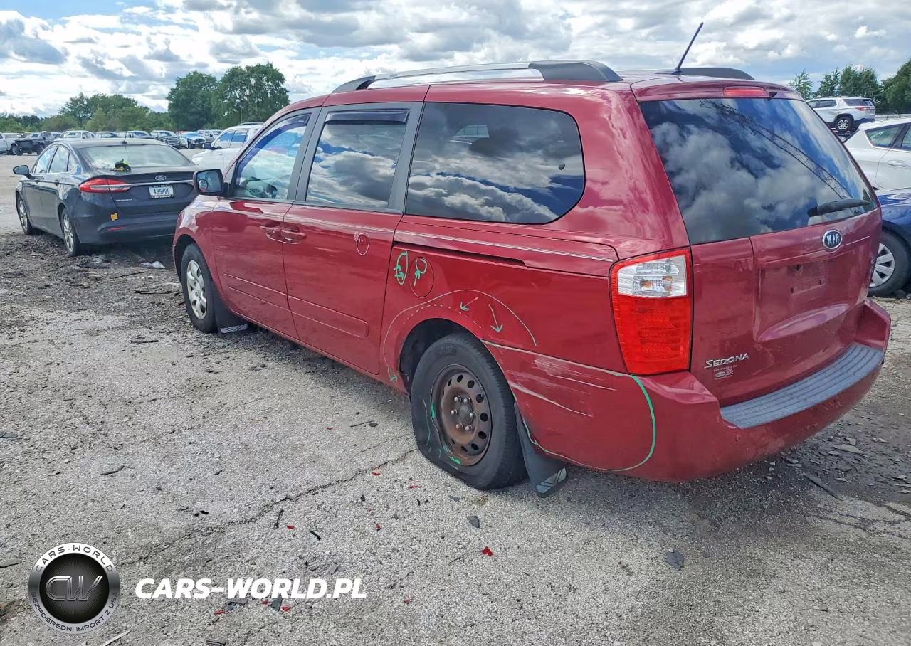 2010 Kia Sedona Lx VIN:KNDMG4C39A6361137 - 2