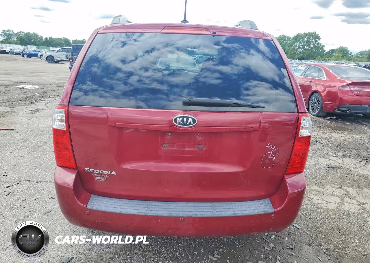 2010 Kia Sedona Lx VIN:KNDMG4C39A6361137 - 6