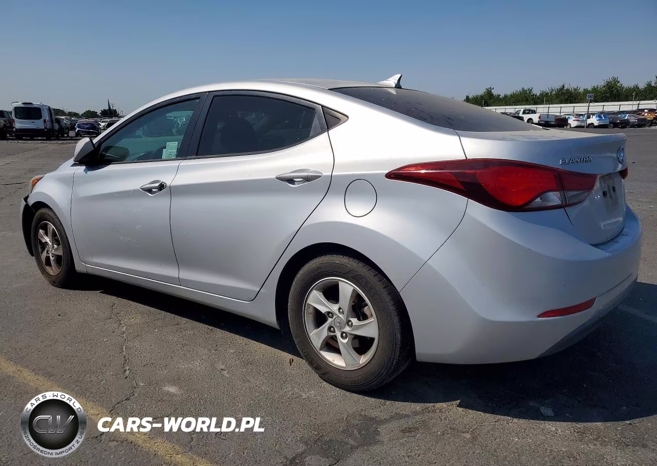 2014 Hyundai Elantra Se VIN:5NPDH4AE9EH464071 - 2