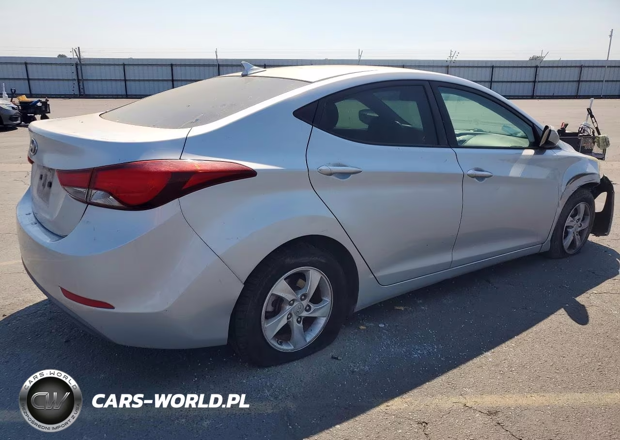 2014 Hyundai Elantra Se VIN:5NPDH4AE9EH464071 - 3