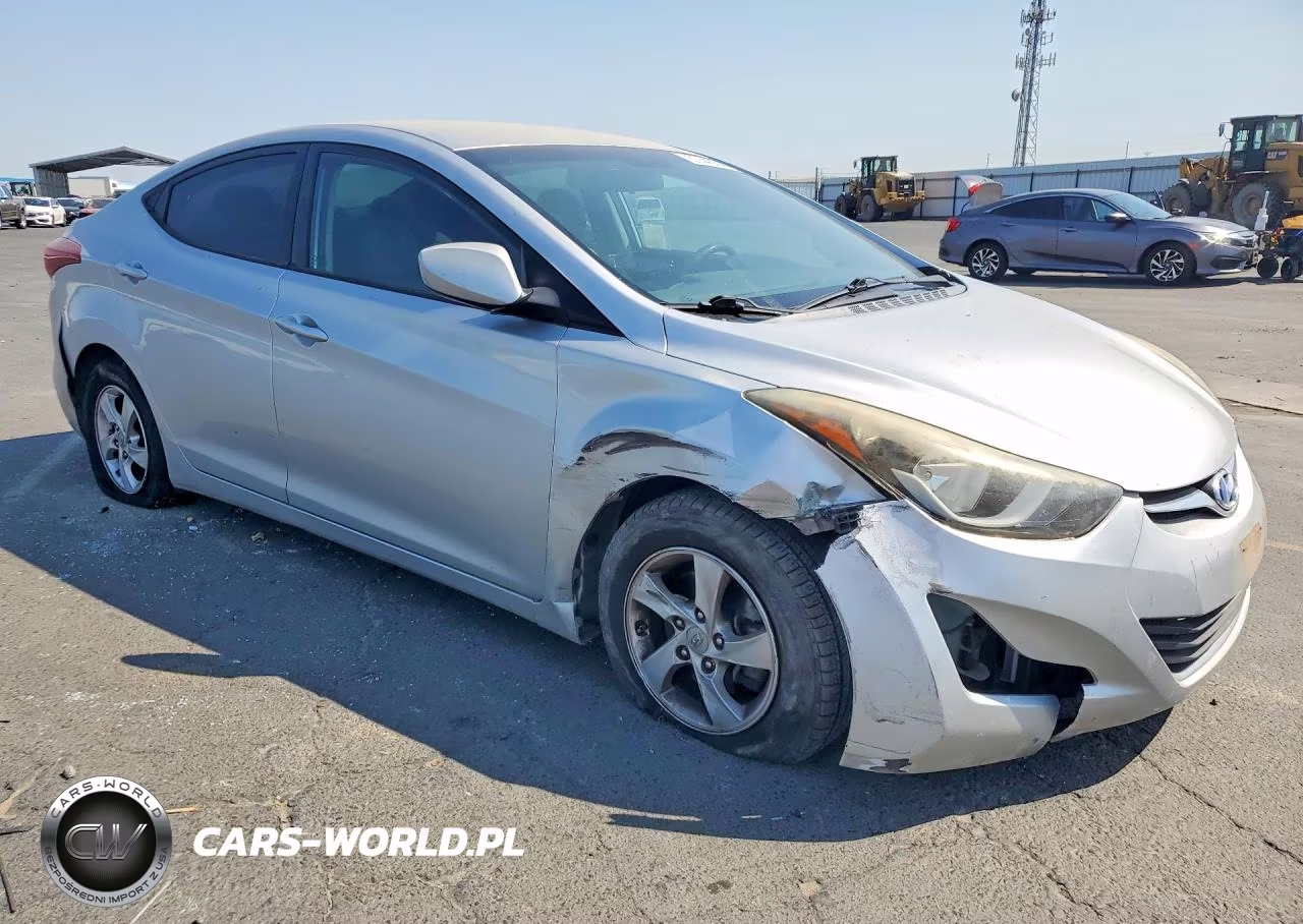 2014 Hyundai Elantra Se VIN:5NPDH4AE9EH464071 - 4