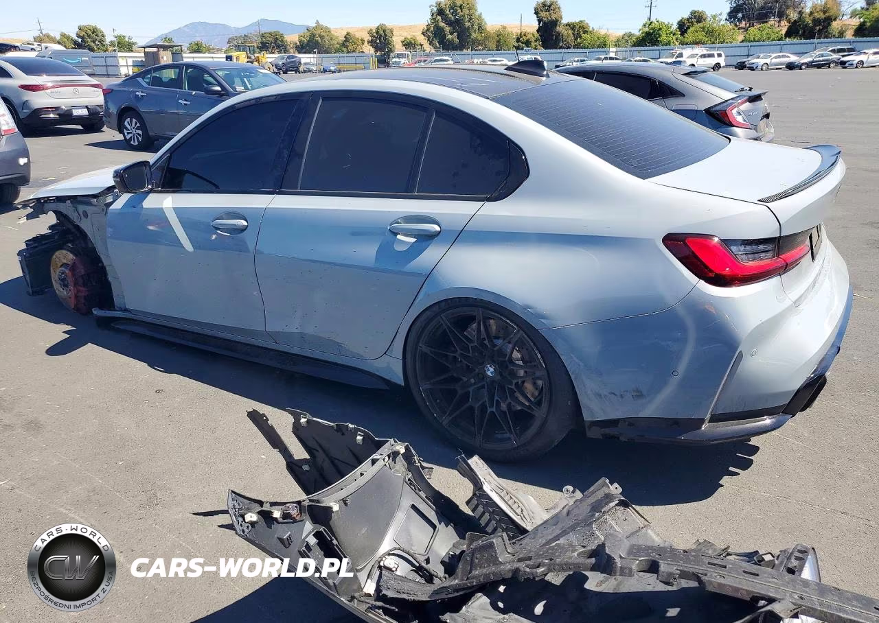 2022 BMW M3 Competition VIN:WBS33AY0XNFL75907 - 2