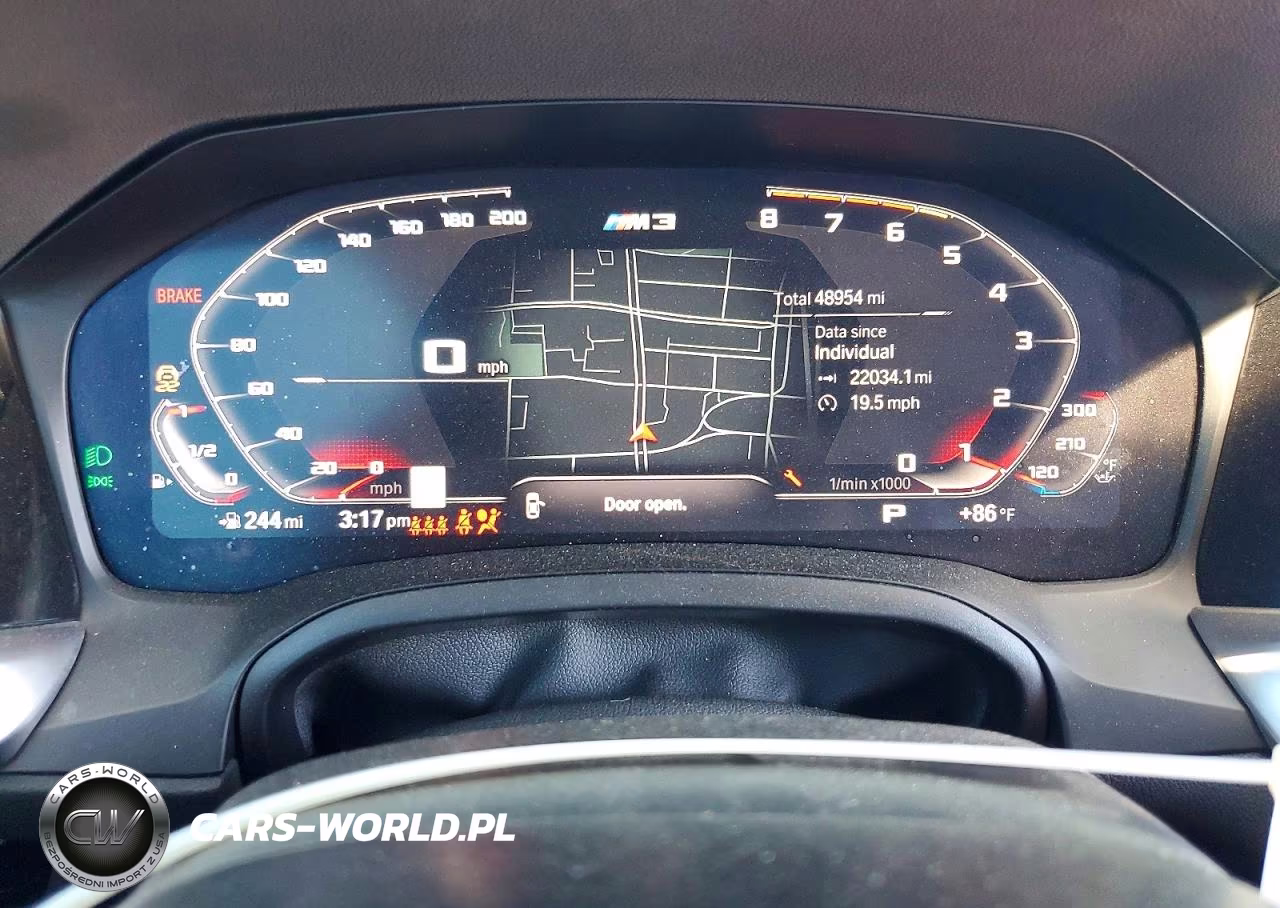 2022 BMW M3 Competition VIN:WBS33AY0XNFL75907 - 9