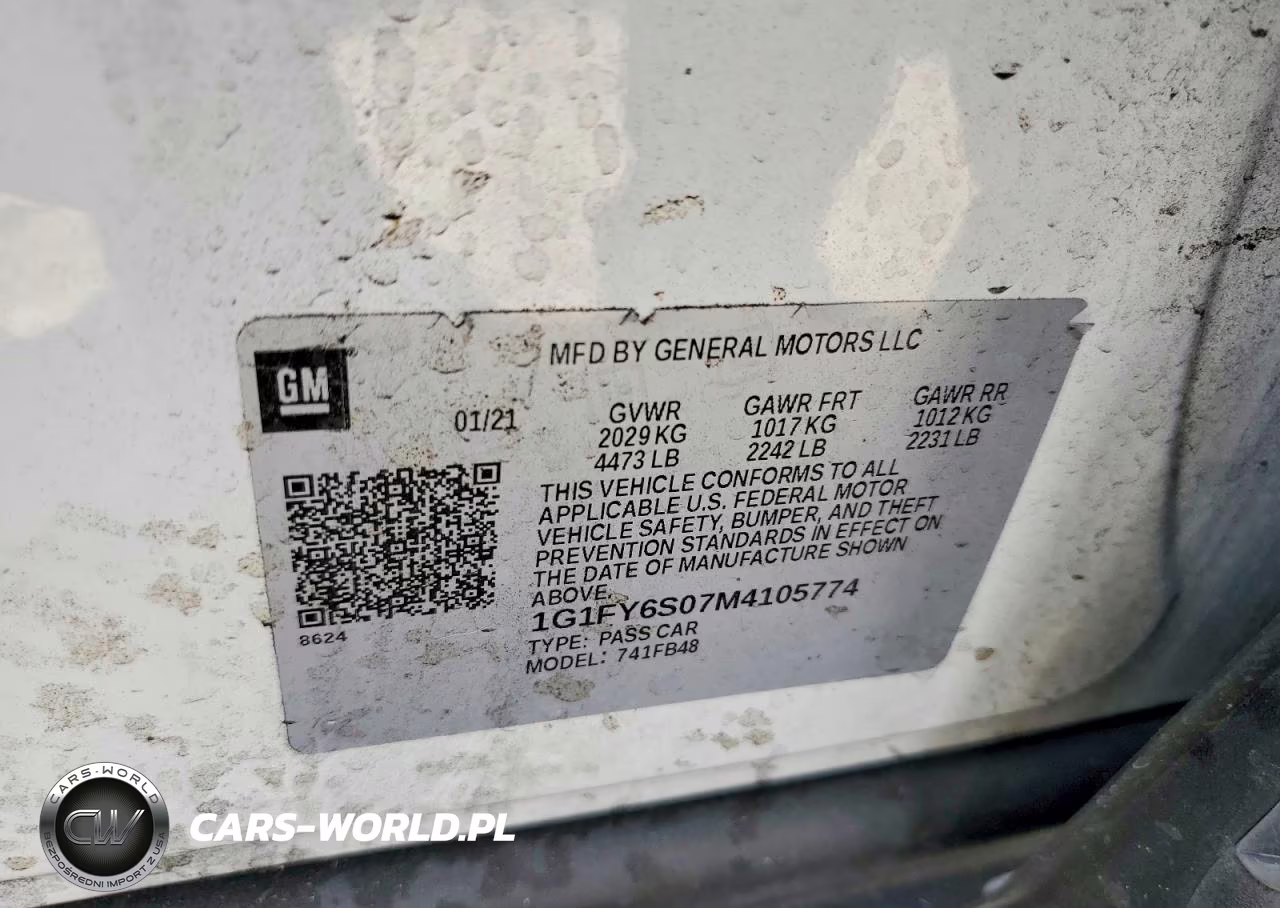 2021 Chevrolet Bolt Ev Lt VIN:1G1FY6S07M4105774 - 13