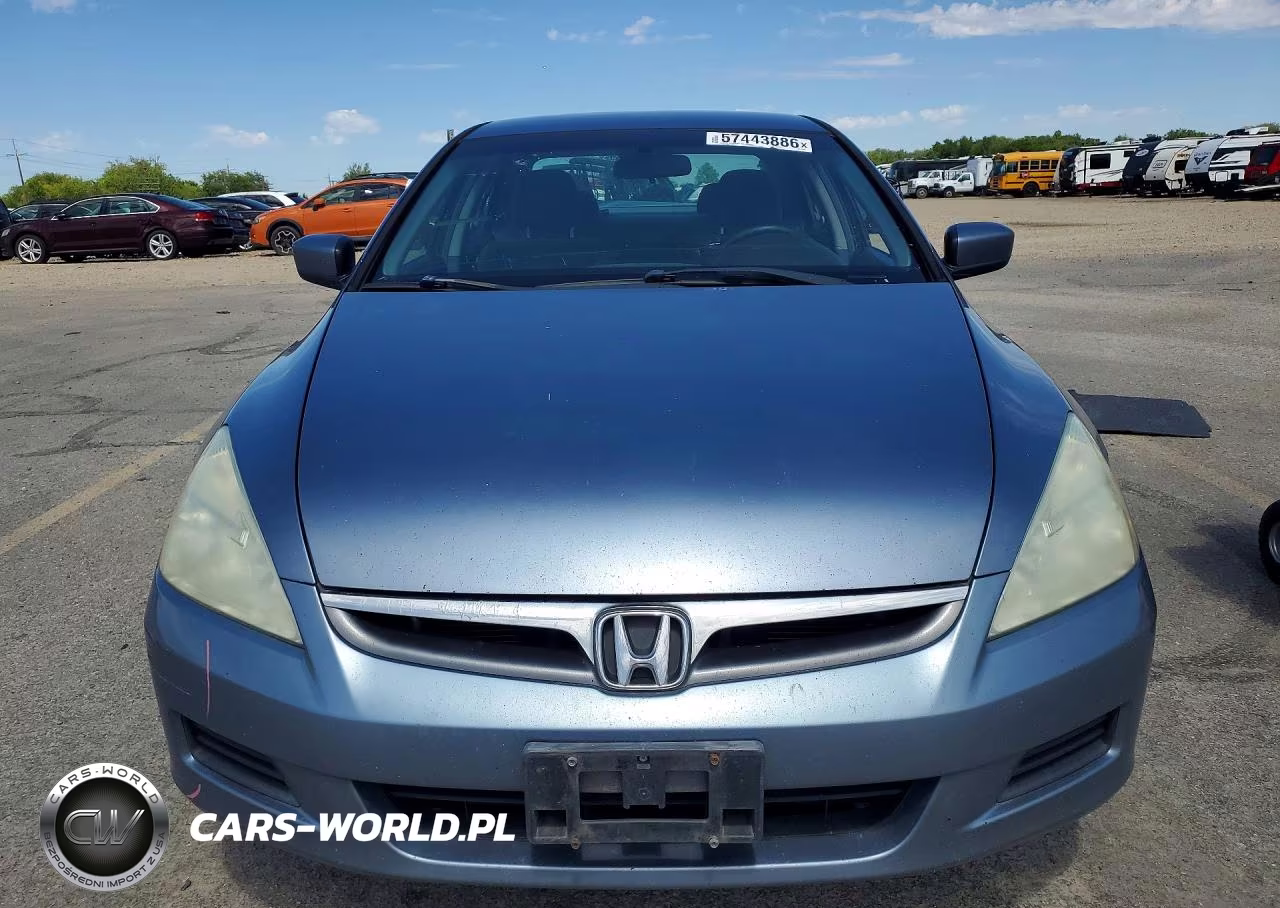 2007 Honda Accord Lx VIN:1HGCM55467A010676 - 5