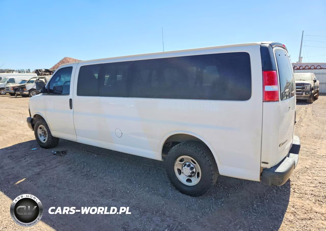 2020 Chevrolet Express G3500 Ls Passenger Van VIN:1GAZGNFG6L1251407 - 2