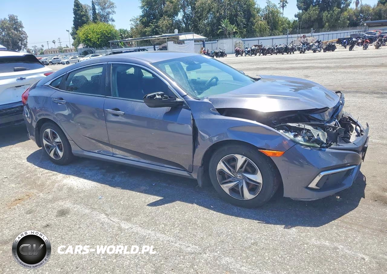 2019 Honda Civic Lx VIN:2HGFC2F63KH558403 - 4