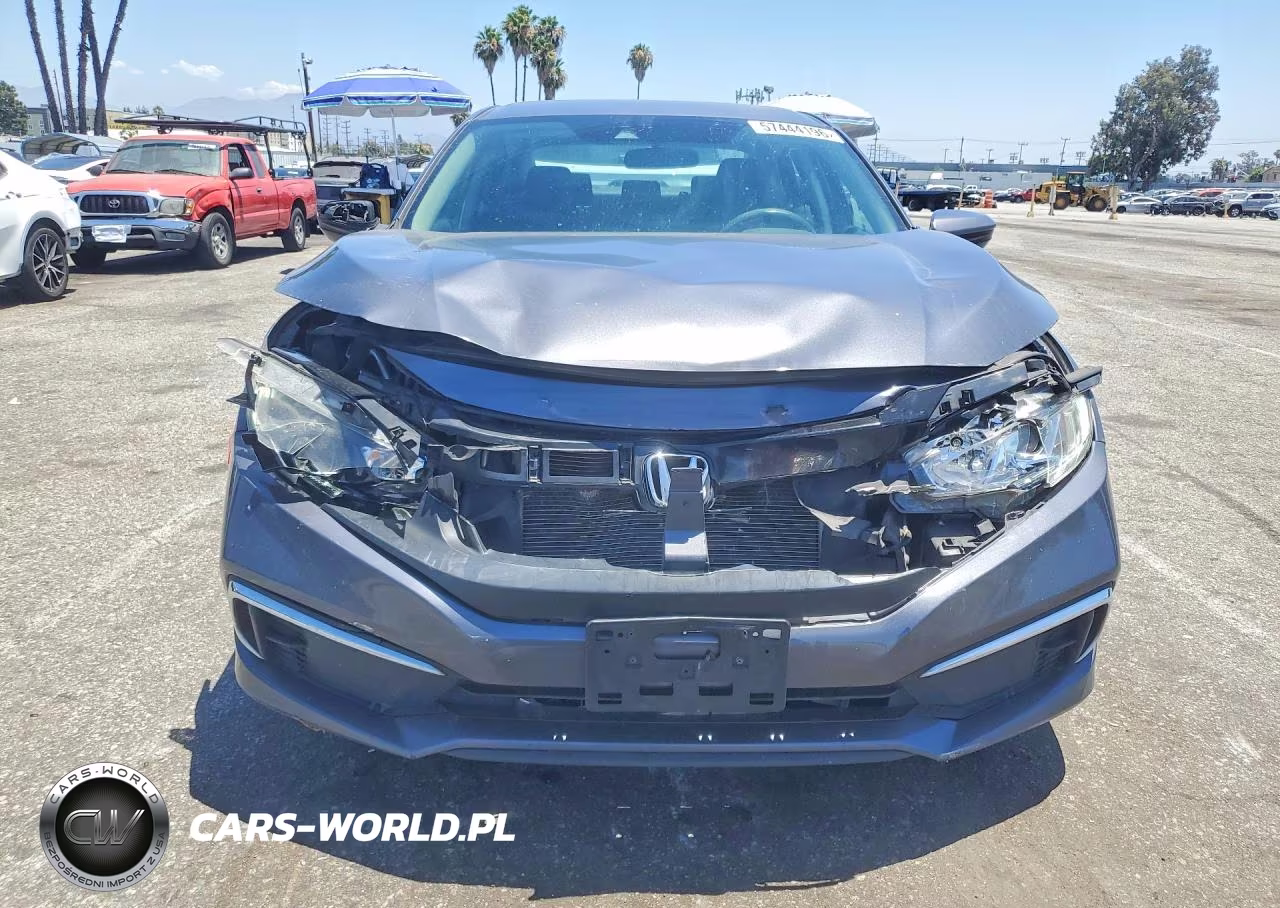 2019 Honda Civic Lx VIN:2HGFC2F63KH558403 - 5