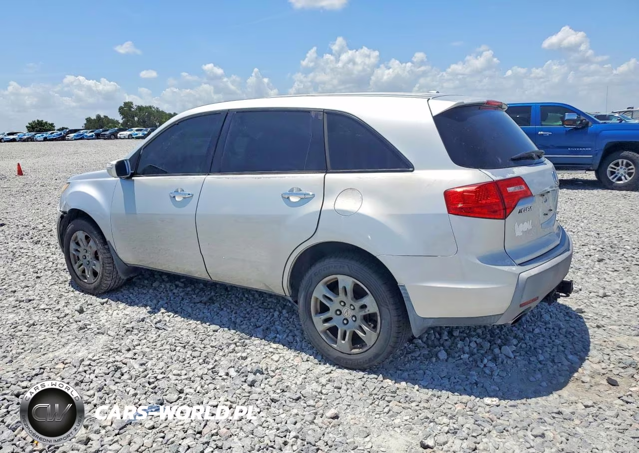 2007 Acura Mdx Technology VIN:2HNYD283X7H504024 - 2