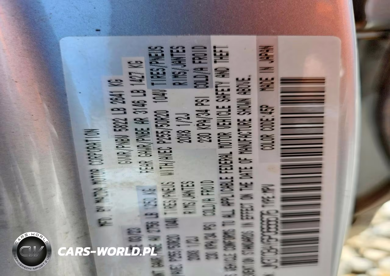 2023 Mazda Cx-9 Touring Plus VIN:JM3TCBAY6P0656676 - 13