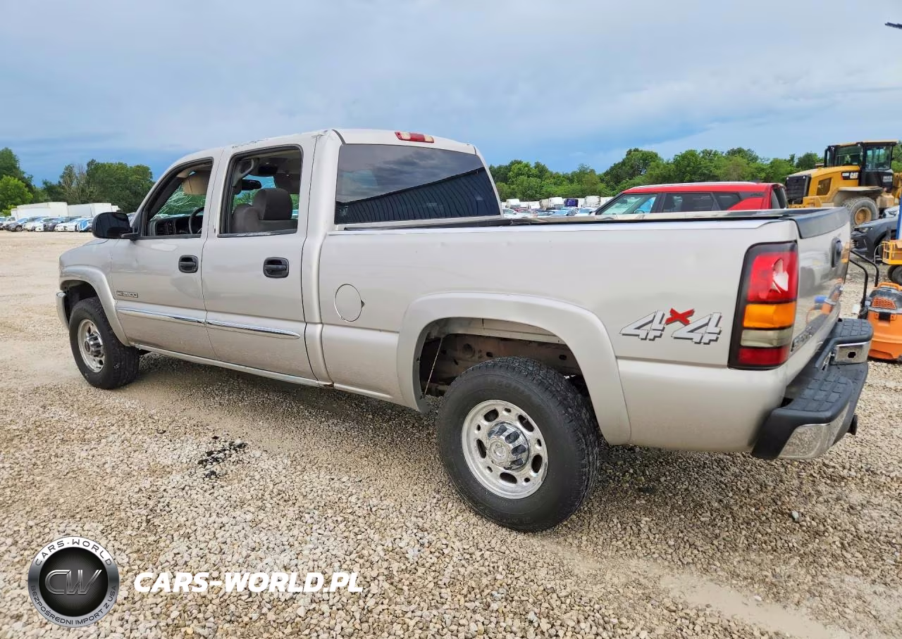 2004 GMC 2500 VIN:1GTGK23U54F127400 - 2