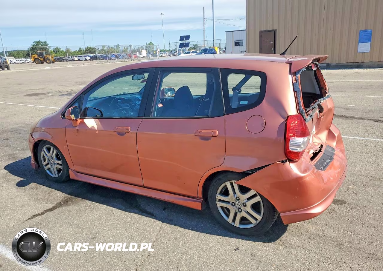 2008 Honda Fit Sport VIN:JHMGD38668S004503 - 2