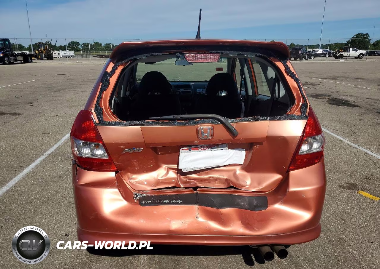 2008 Honda Fit Sport VIN:JHMGD38668S004503 - 6