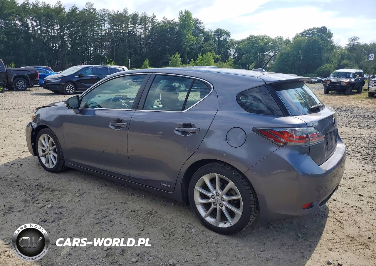 2012 Lexus Ct 200 VIN:JTHKD5BH5C2093649 - 2