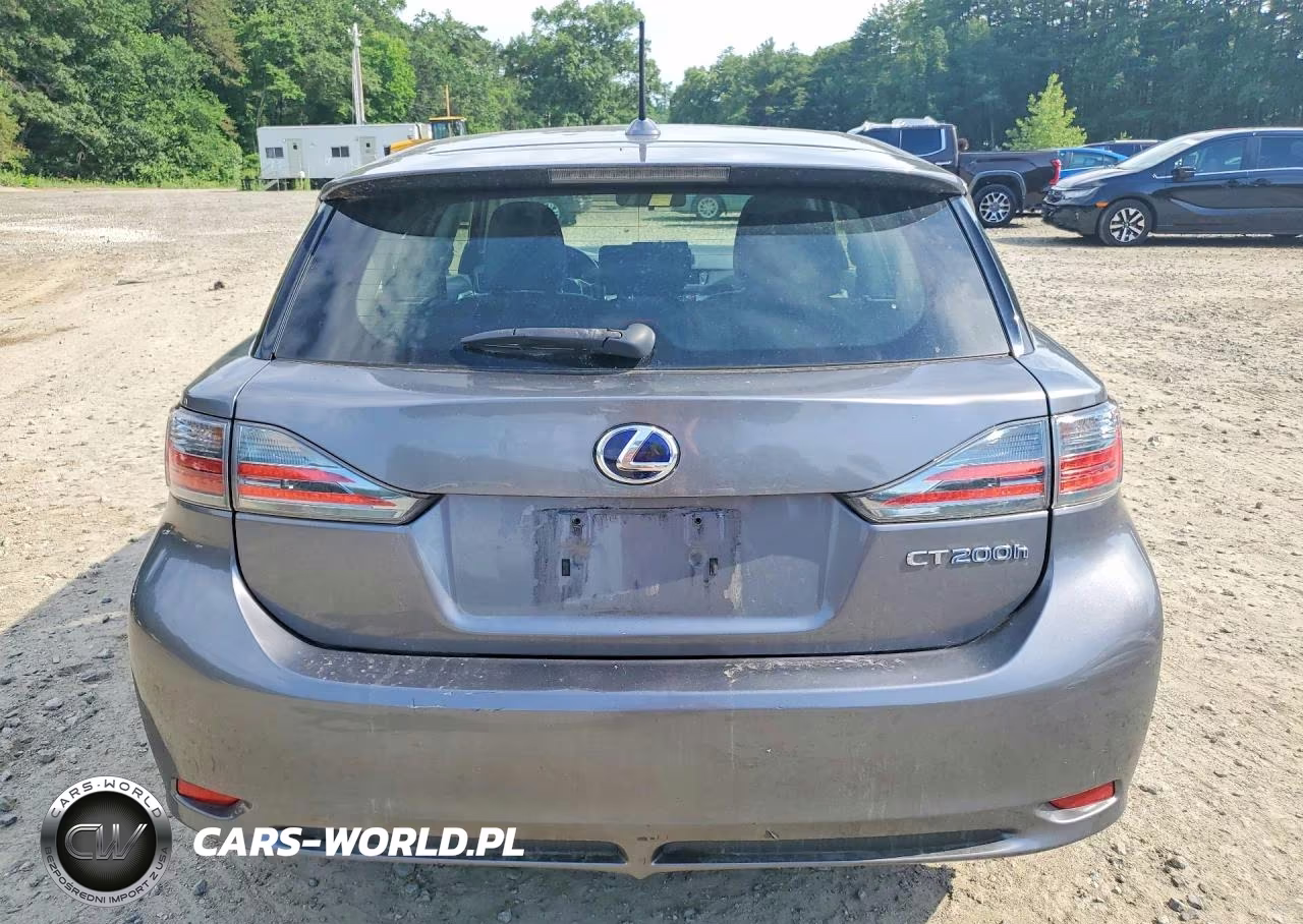 2012 Lexus Ct 200 VIN:JTHKD5BH5C2093649 - 6