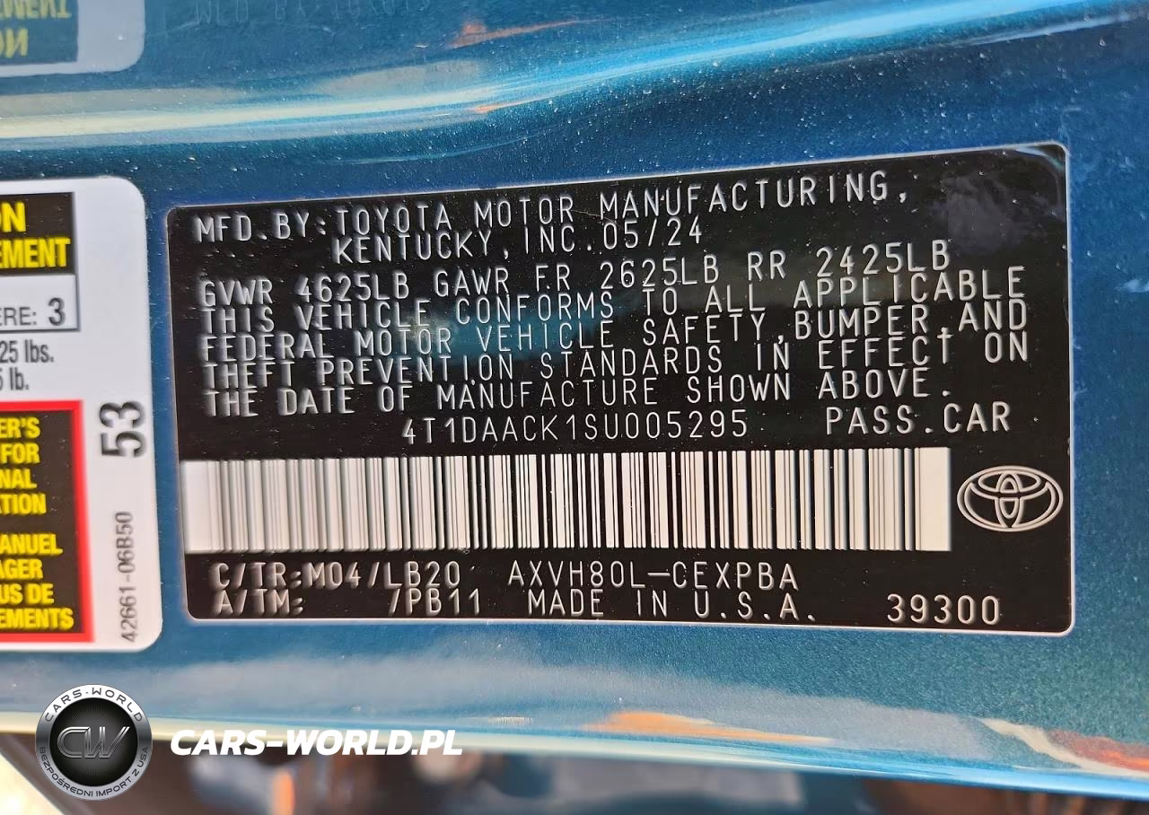 2025 Toyota Camry Xse VIN:4T1DAACK1SU005295 - 13