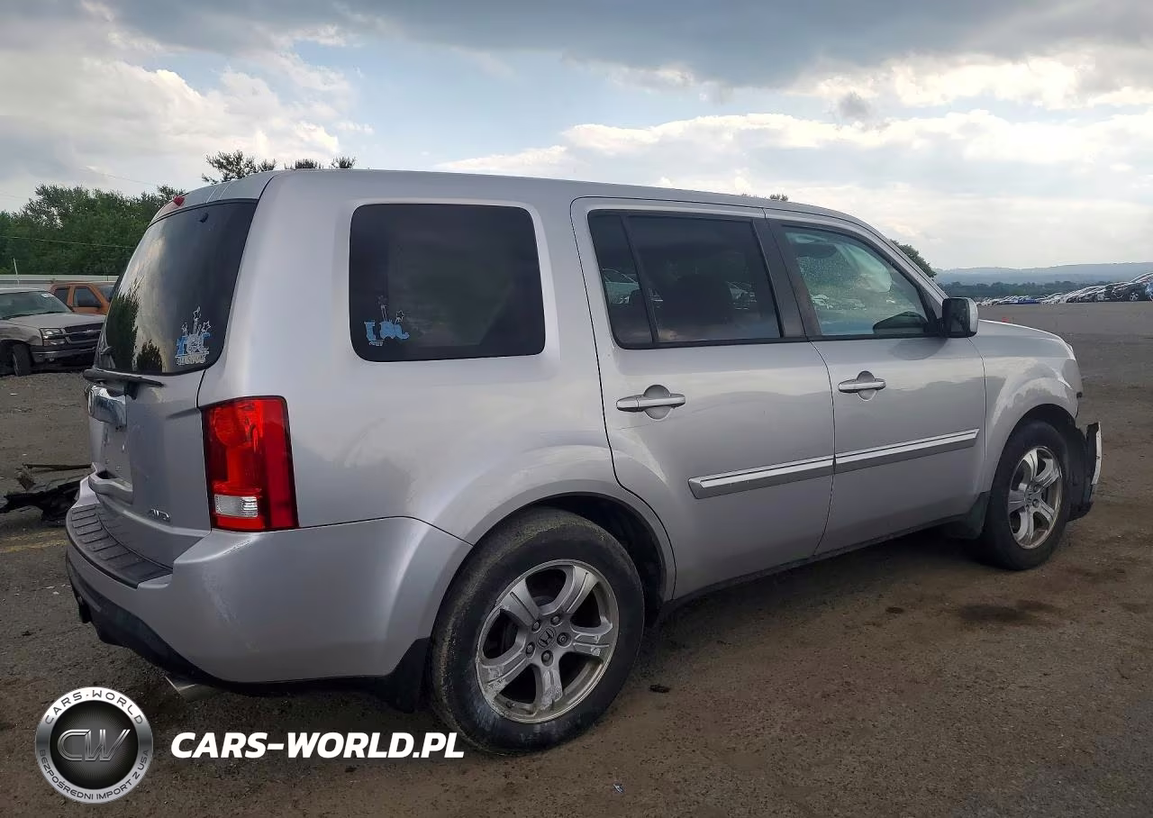 2015 Honda Pilot Ex VIN:5FNYF4H40FB042582 - 3