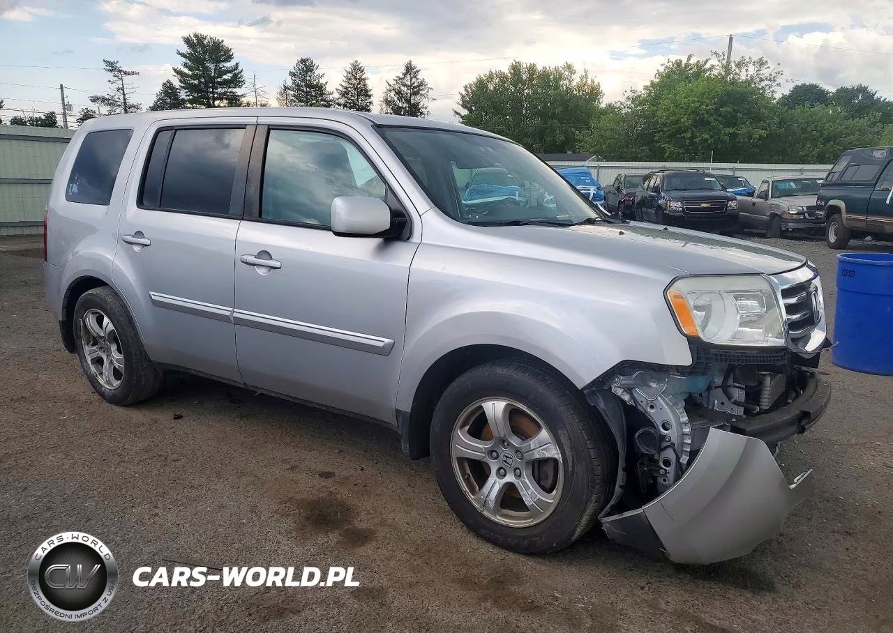 2015 Honda Pilot Ex VIN:5FNYF4H40FB042582 - 4