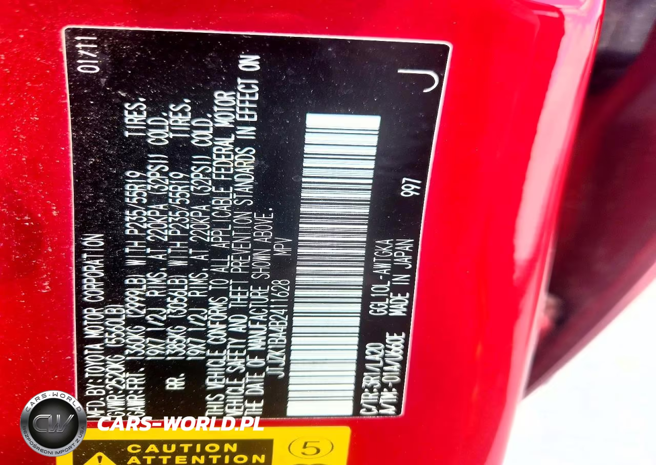 2011 Lexus Rx 350 VIN:JTJZK1BA4B2411628 - 14
