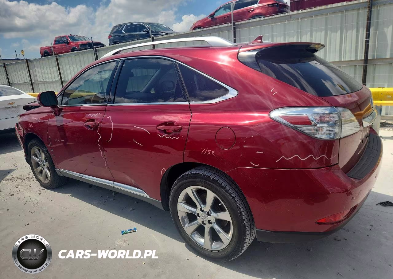 2011 Lexus Rx 350 VIN:JTJZK1BA4B2411628 - 2