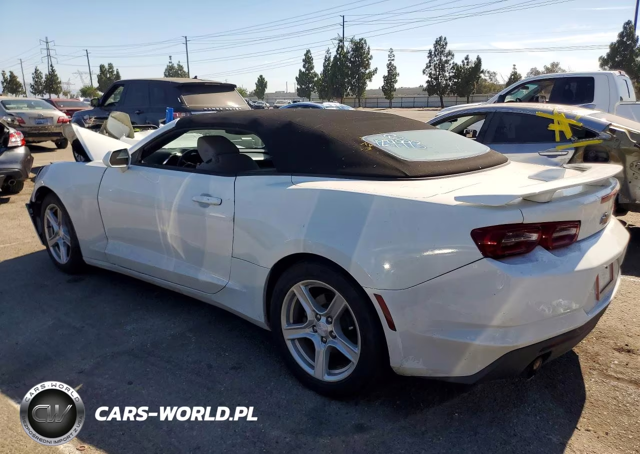 2019 Chevrolet Camaro Ls VIN:1G1FB3DX6K0124993 - 2